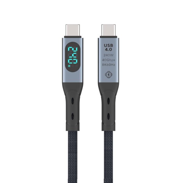 240W 40G USB-C Braided cable / CB-488D1
